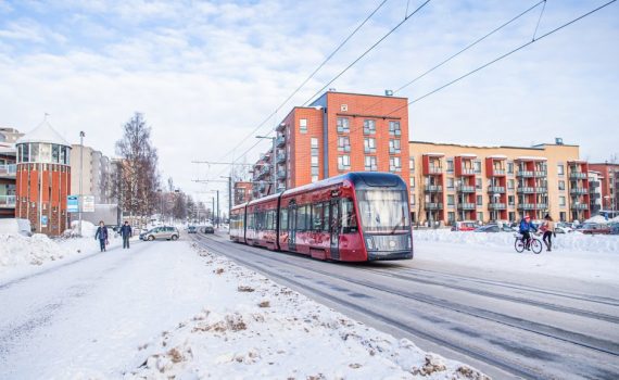 Hervanta talvella 2021. Kuva: Laura Vanzo, Visit Tampere.