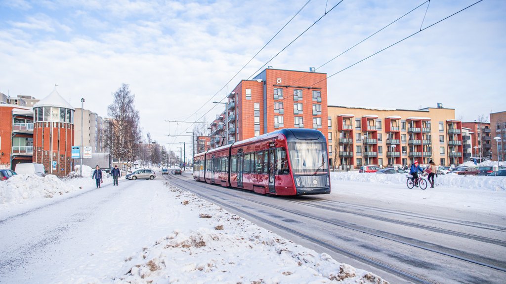 Hervanta talvella 2021. Kuva: Laura Vanzo, Visit Tampere.